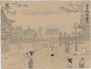 Nishihongan-ji Nagatsuji from the series New Views of Kyoto